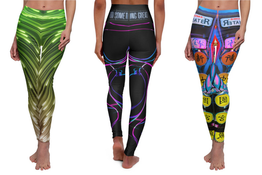 neon yoga leggings