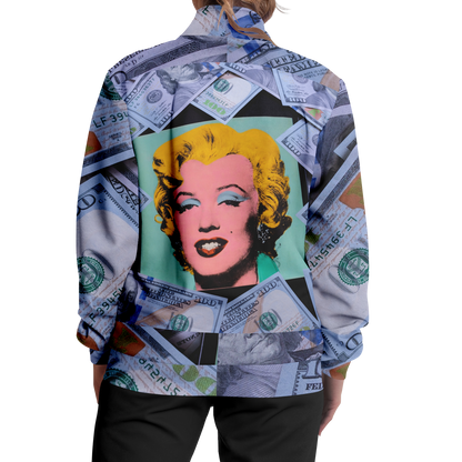 Andy Warhol Track Jacket | Unisex Blue HD