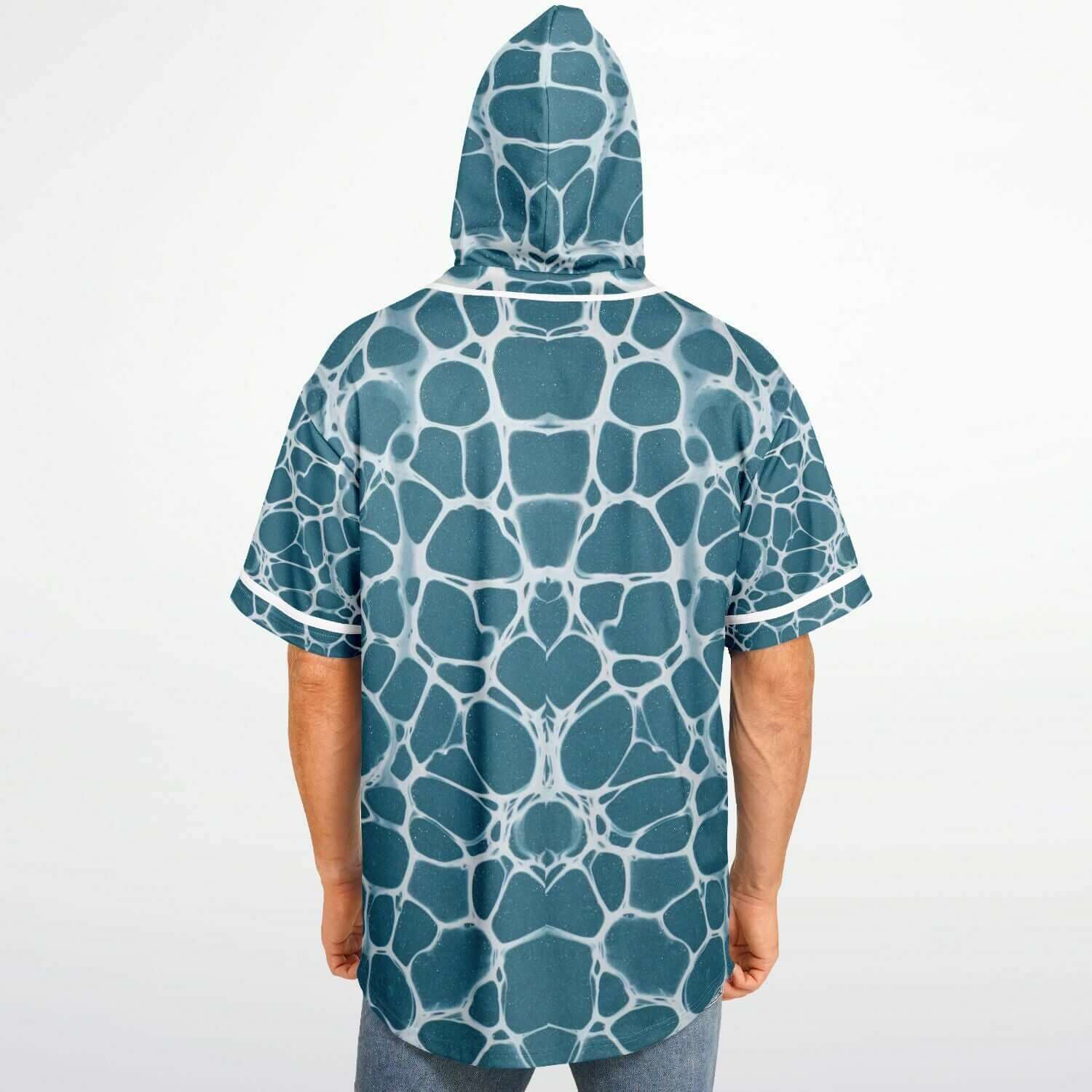 Hooded Baseball Jersey | HD Print | Shipping included - Ribooa