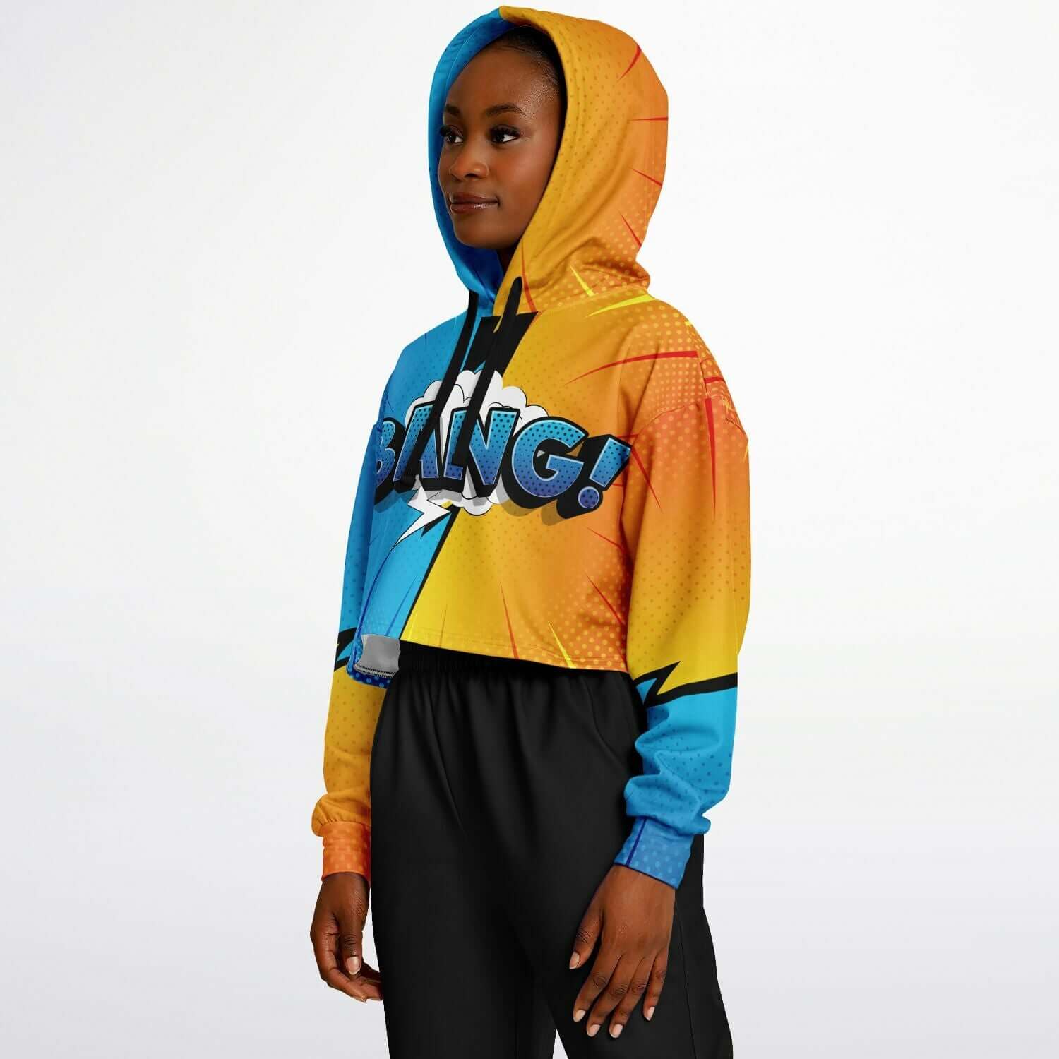 BANG! Cropped Hoodie For Women