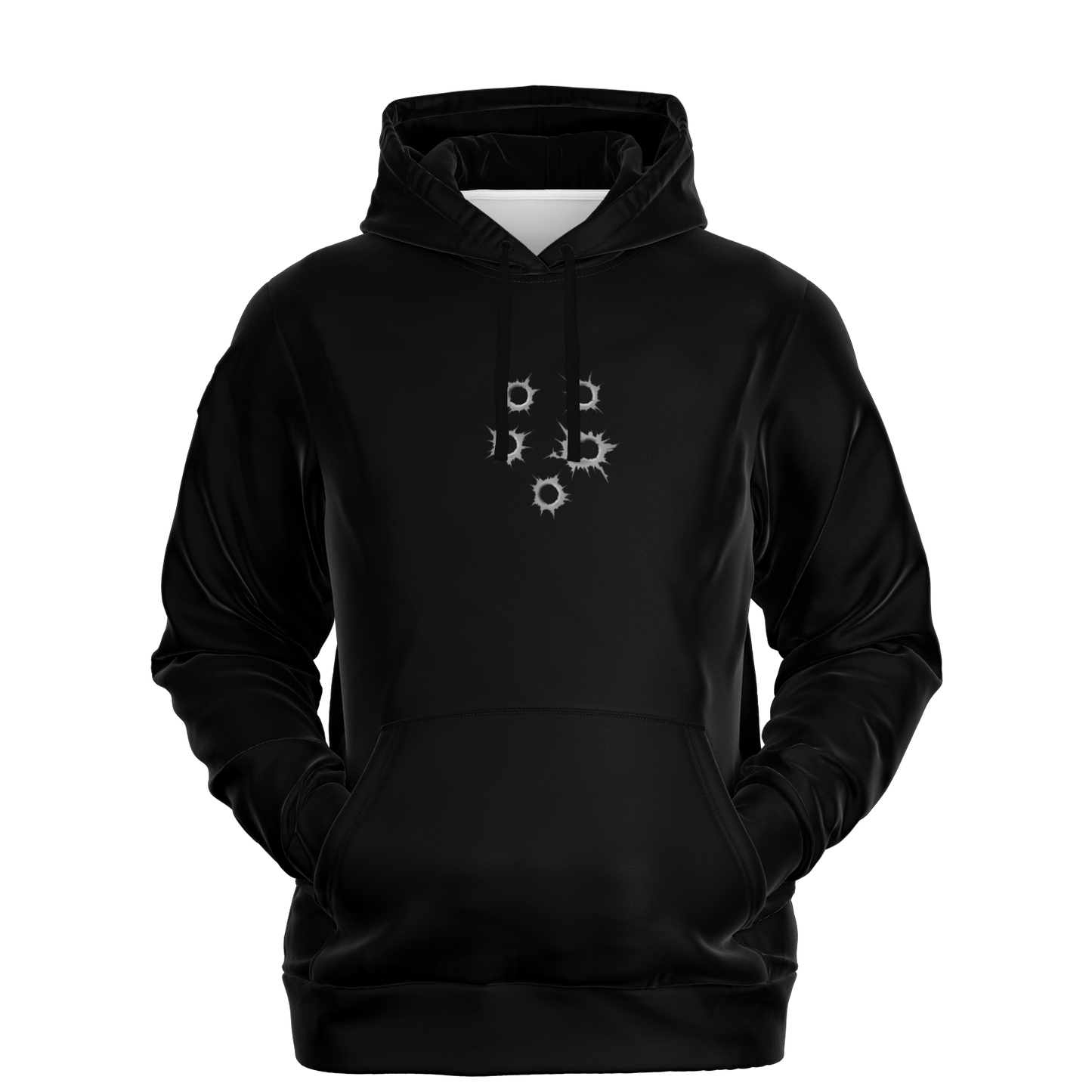 Bullet Holes Hoodie | Unisex Black