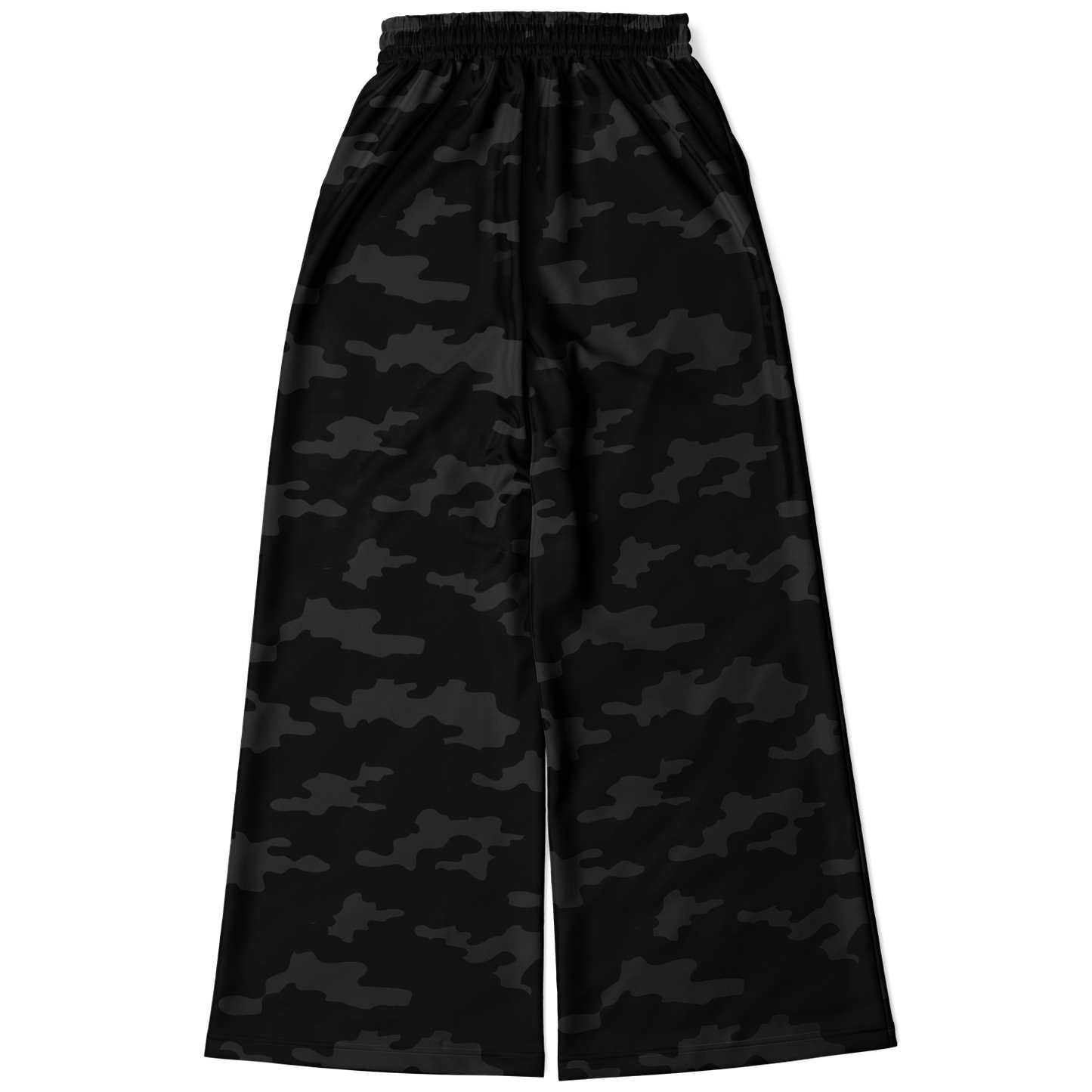 Camo Pants For Women | Wide Leg Military Black