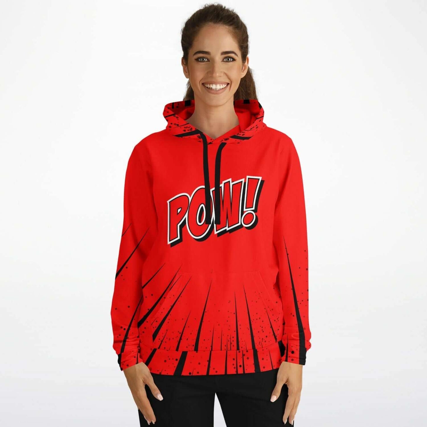 Red POW! Hoodie | Pop Art HD