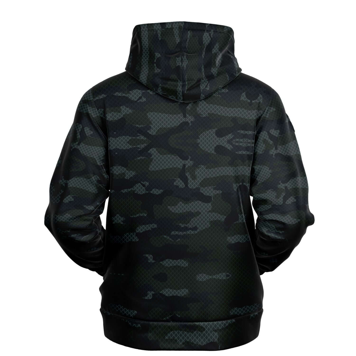 Military Dark Green Camo Hoodie