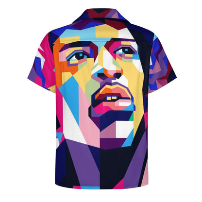 Jimi Hendrix Cuban Collar Shirt