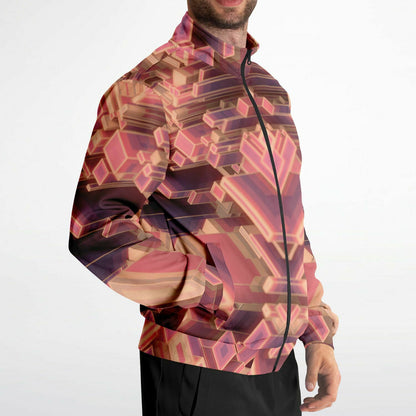 Future Pink Track Jacket | HD Print Unisex