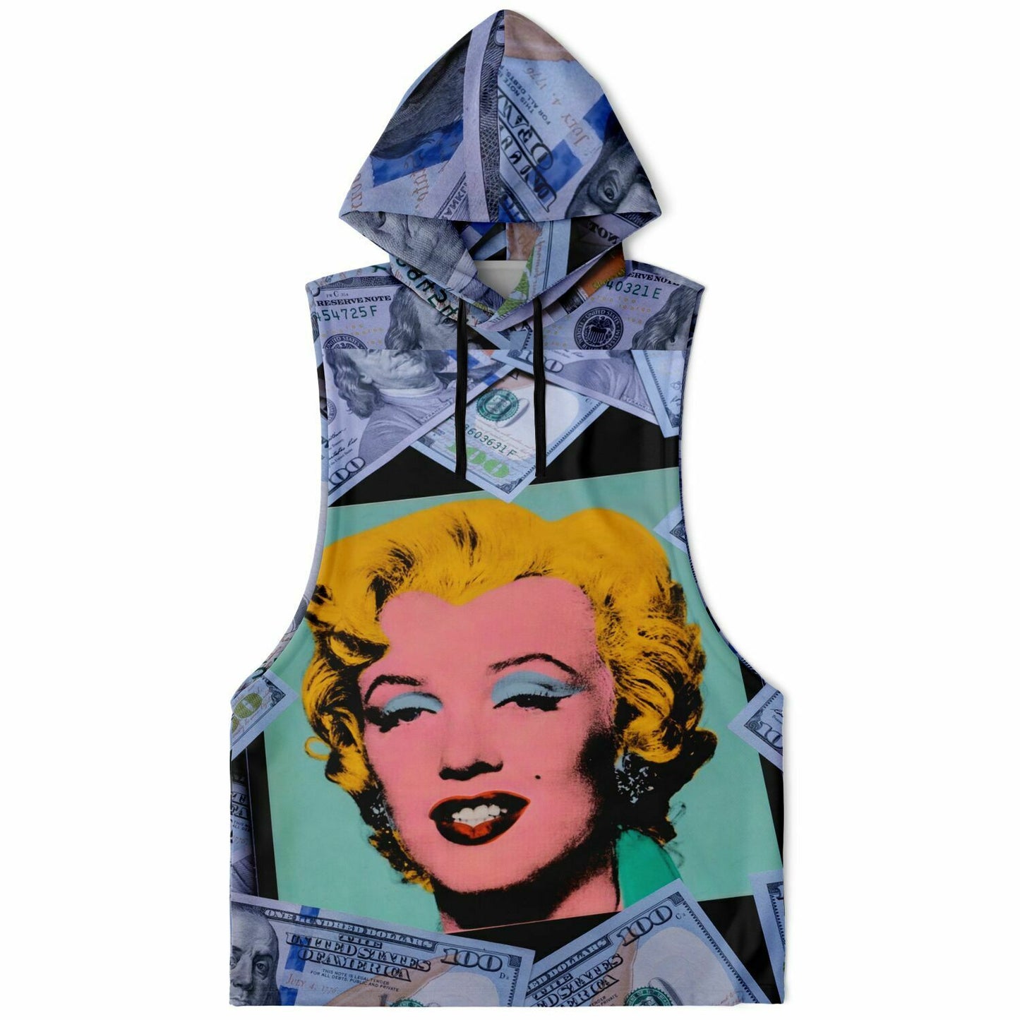 Andy Warhol Sleeveless Hoodie For Men