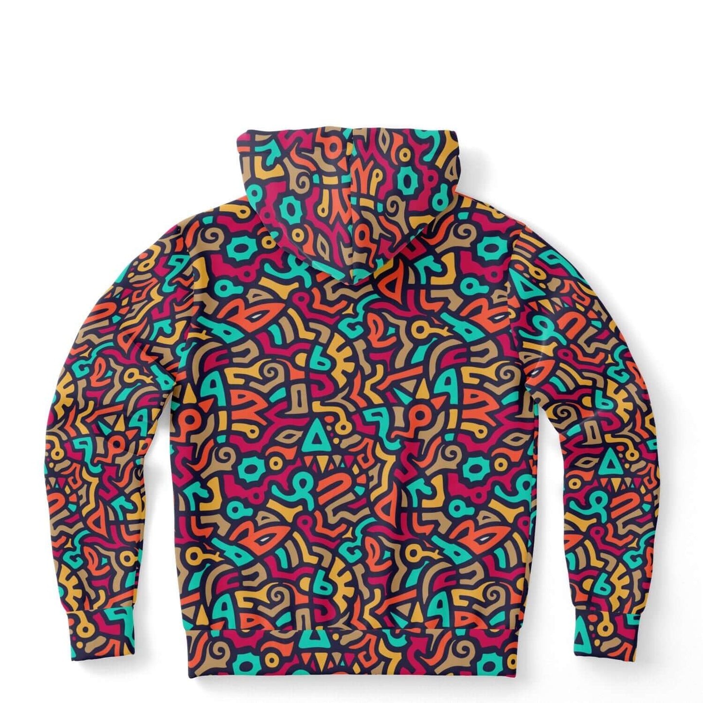 Graffiti Hoodie | Mix of Colorful Shapes