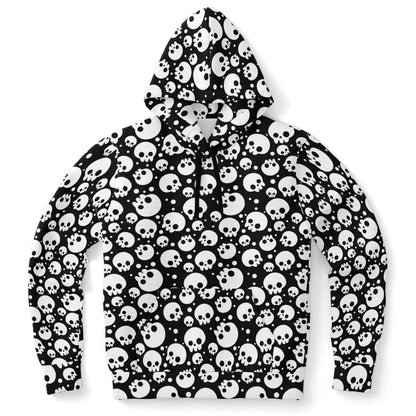 Skulls Hoodie | Black & White HD Print