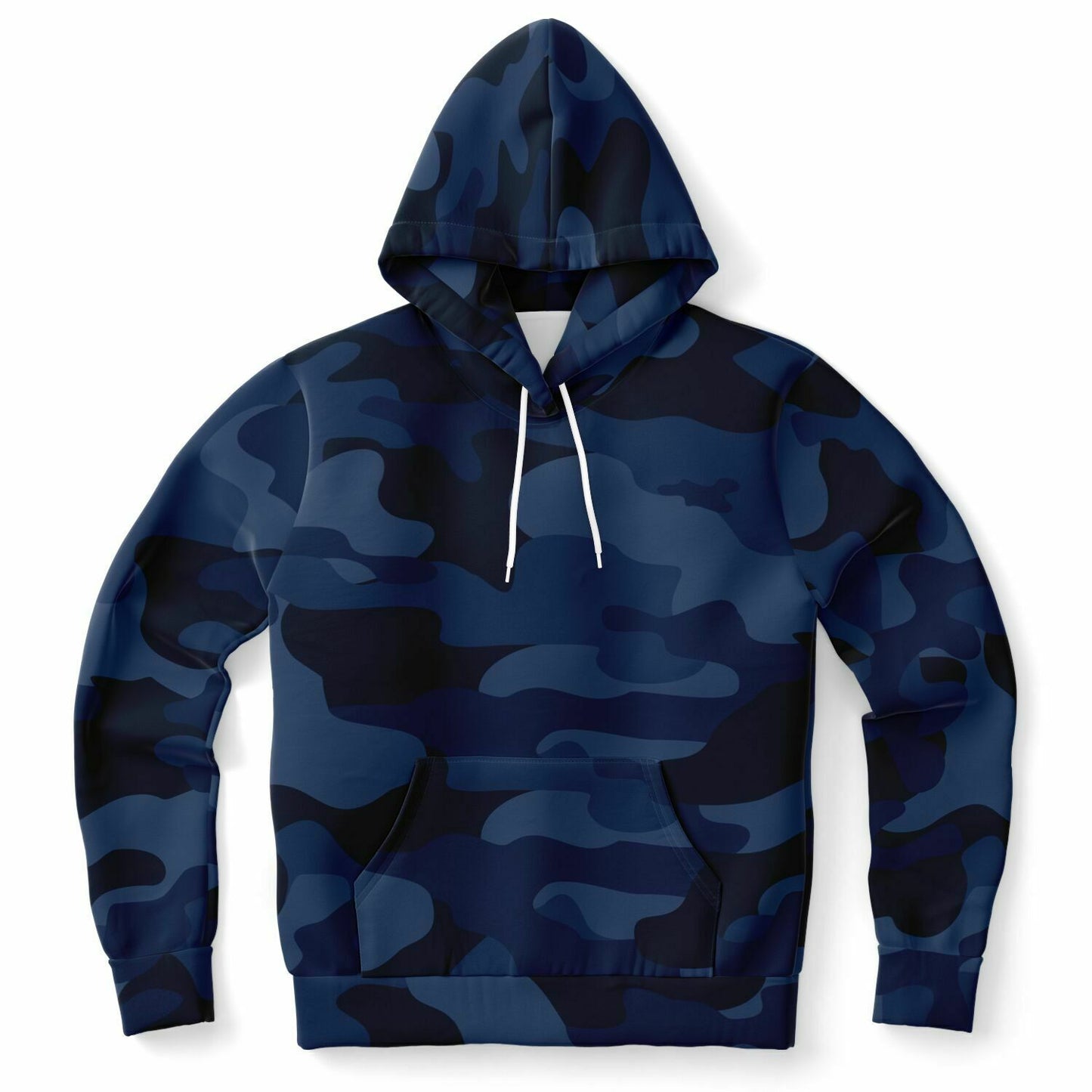 Deep Blue Camouflage Hoodie | Unisex HD