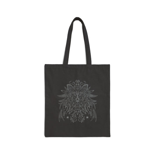Cotton Canvas Tote Bag | Digital Monster - Ribooa