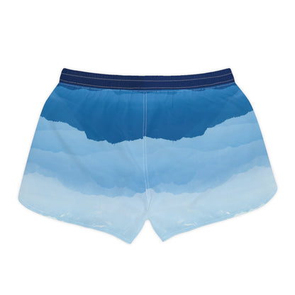 Casual Shorts | Landscape: Blue - Ribooa