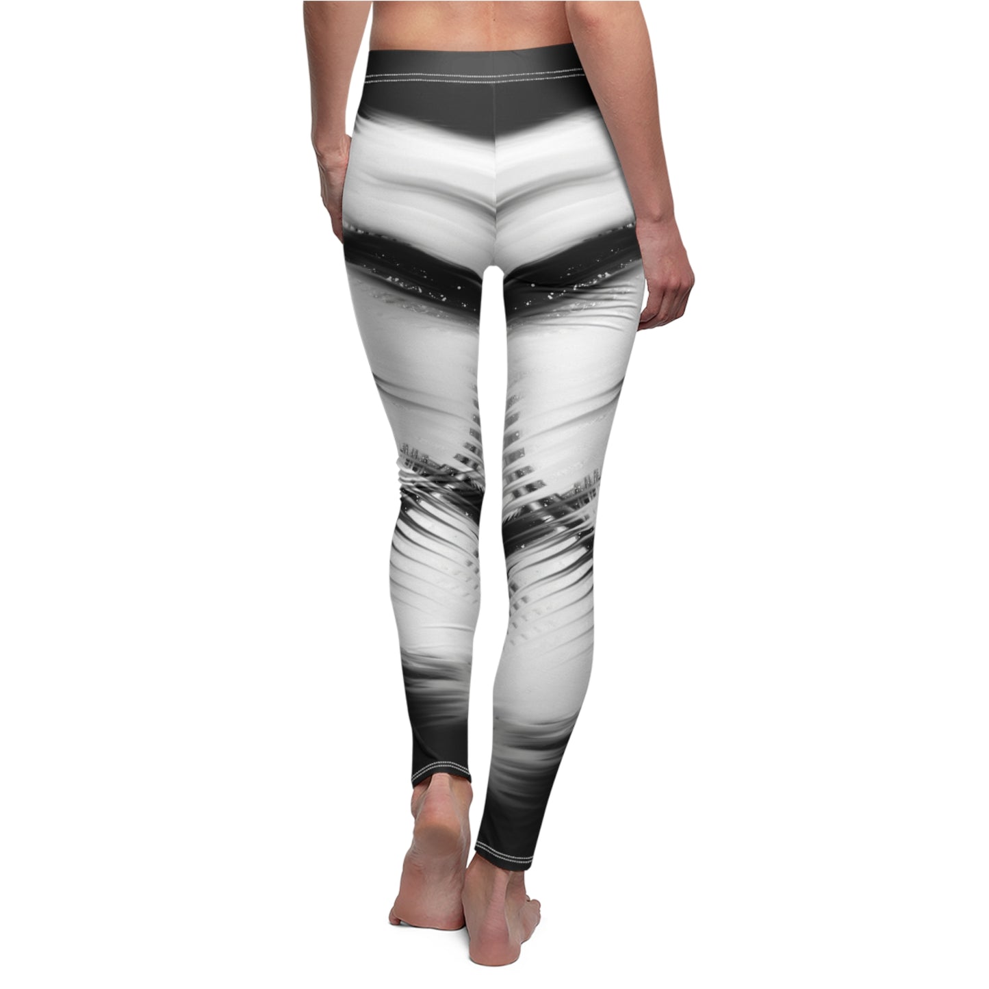 Casual Leggings | B&W Vibes - Ribooa