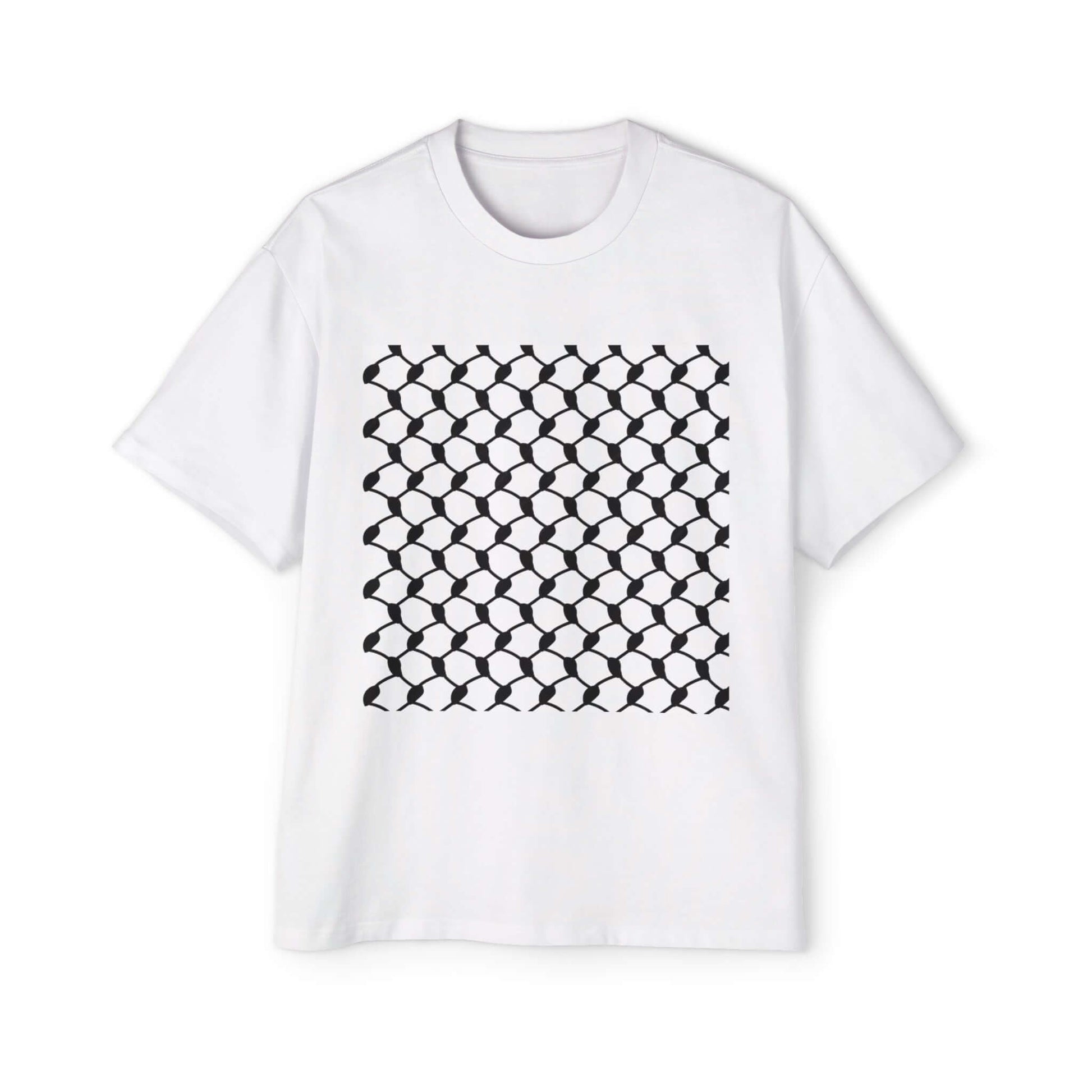 Keffiyeh T - Shirt | Oversized Boxy Fit