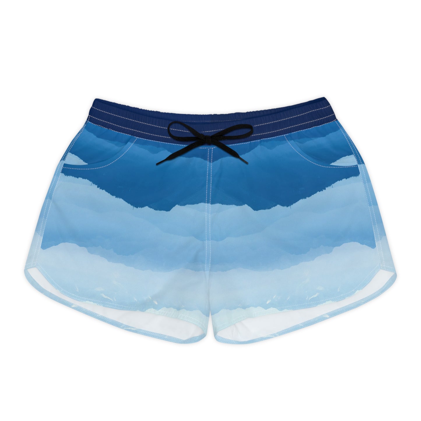 Casual Shorts | Landscape: Blue - Ribooa