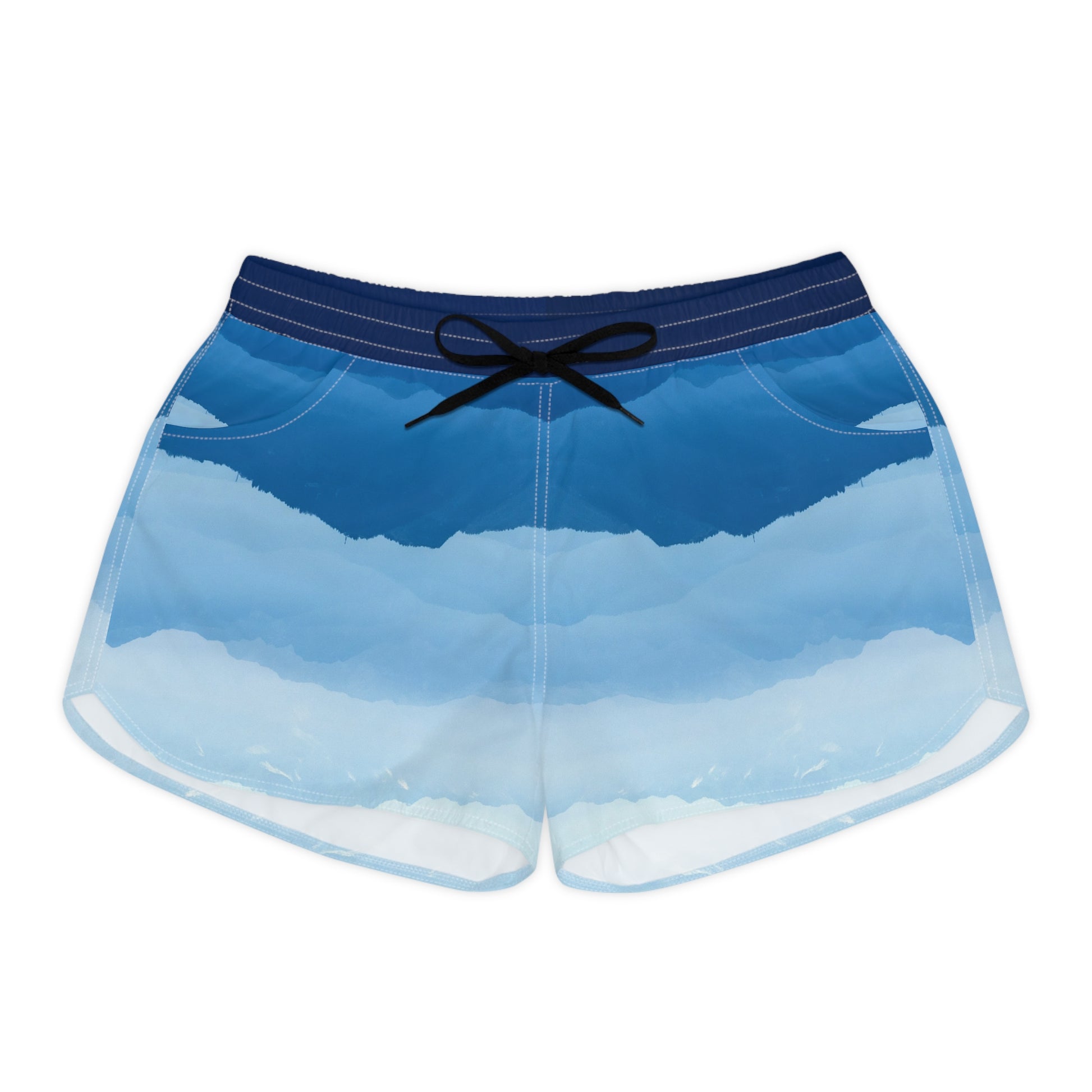 Casual Shorts | Landscape: Blue - Ribooa