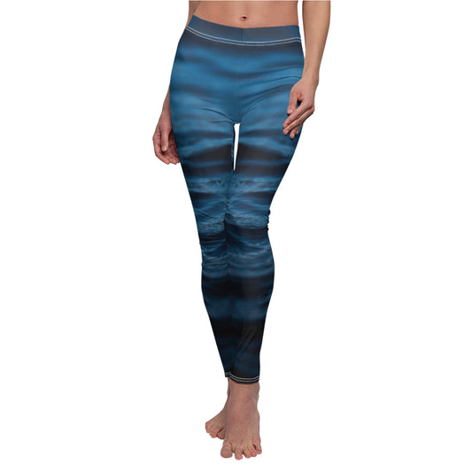 Casual Leggings | Water - Ribooa