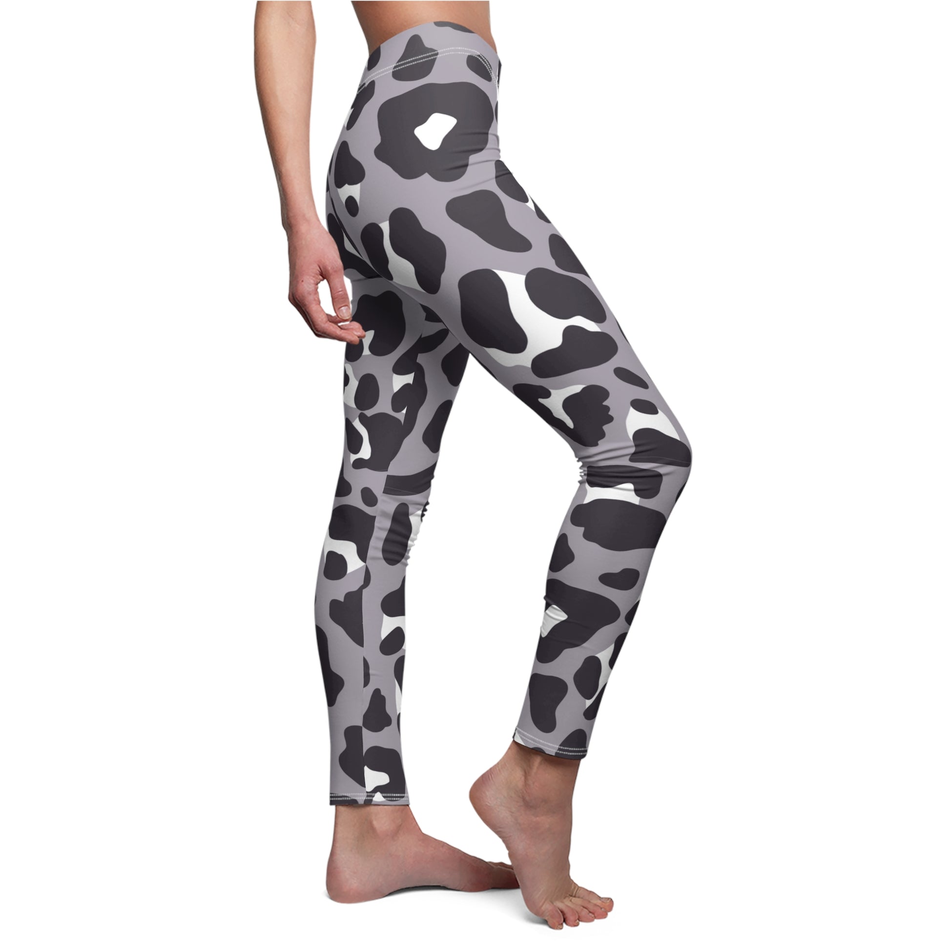 Casual Leggings | Leopard Groove - Ribooa