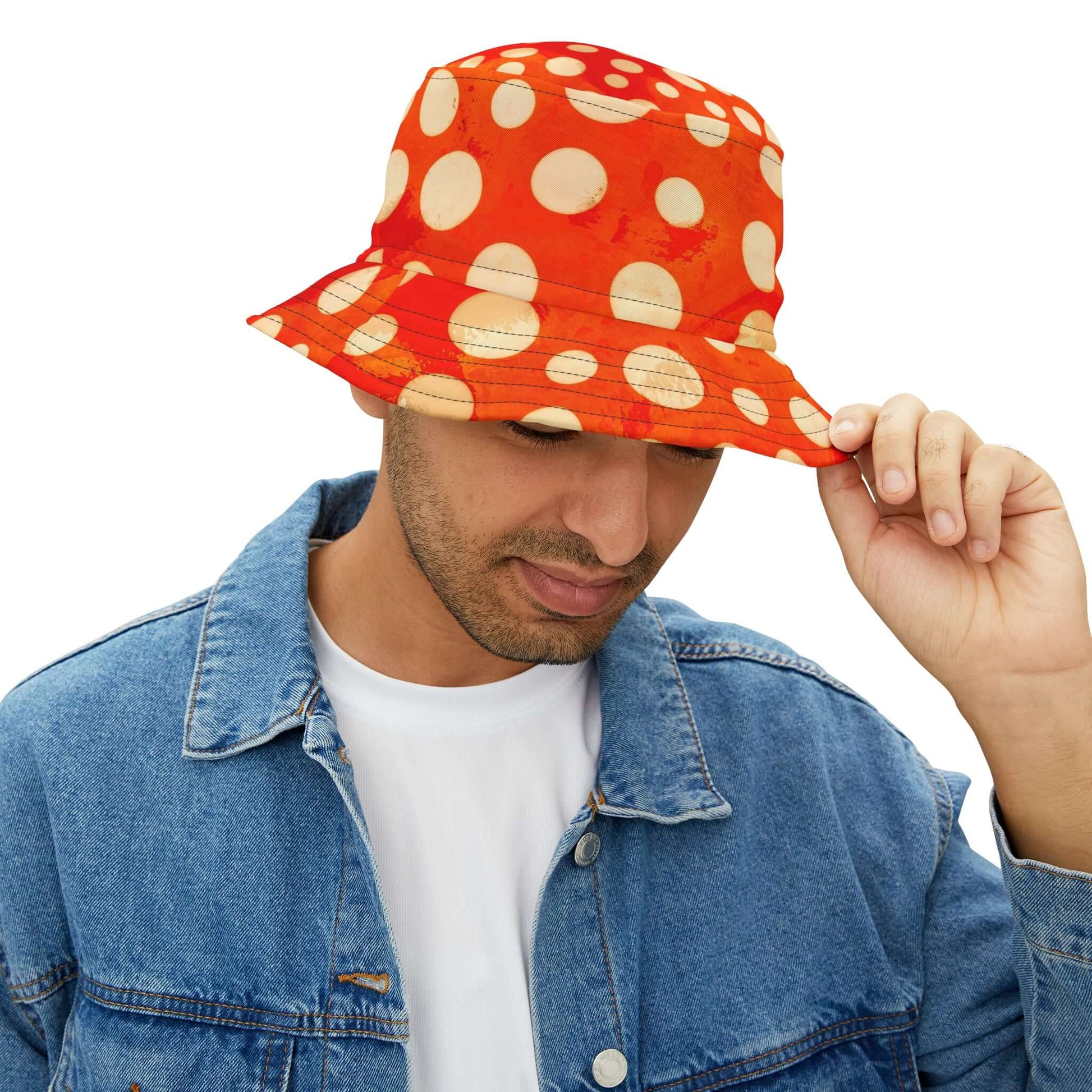 Bucket Hat | Vintage Circles - Ribooa