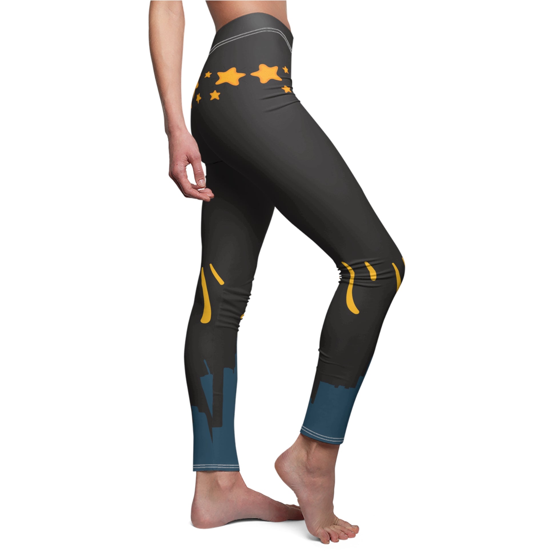 Casual Leggings | Skyline - Ribooa