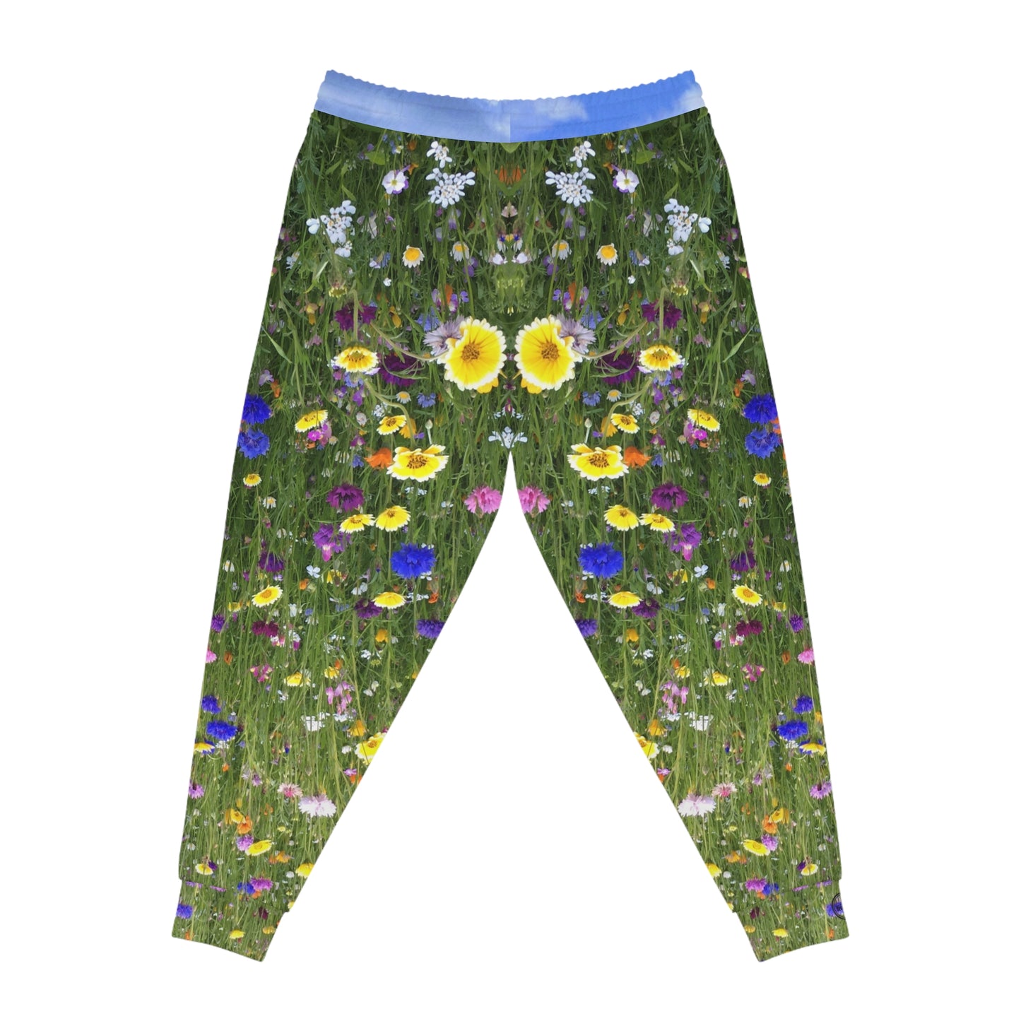 Athletic Joggers For Women | Spring Flowers Under A Blue Sky