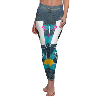 Casual Leggings | Pop-Art Vibes - Ribooa