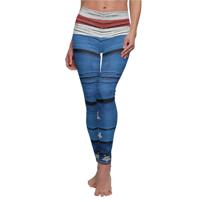 Casual Leggings | American Flag - Ribooa