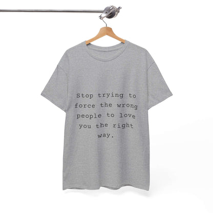 Inspirational T shirt | You only fail when you stop trying