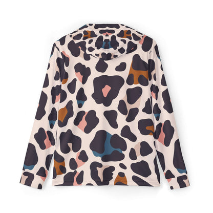 Leopard Warmup Hoodie | Pastel