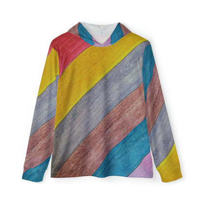 Sports Warmup Hoodie | Color Stripes - Ribooa