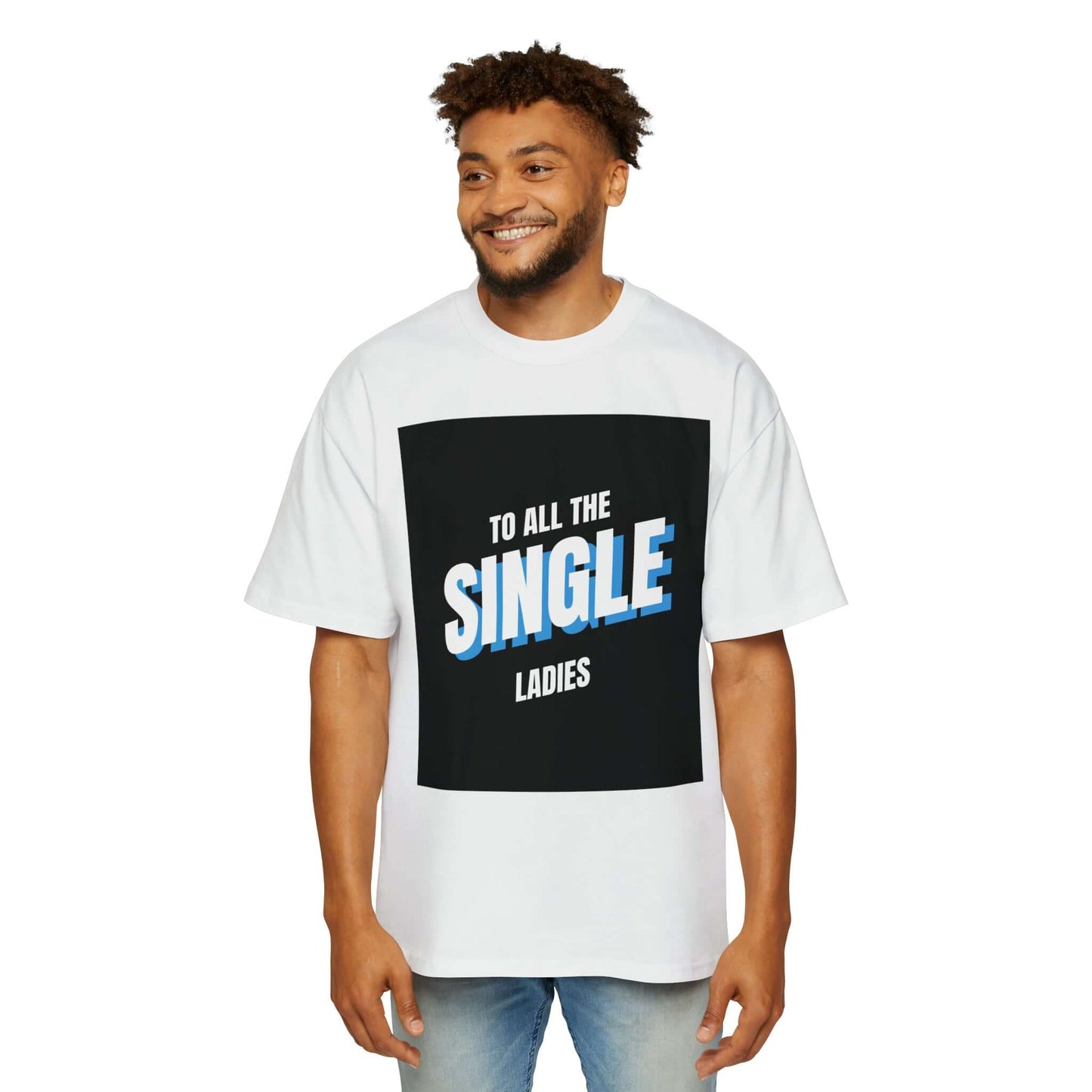 Oversized Tee | Single Ladies - Ribooa