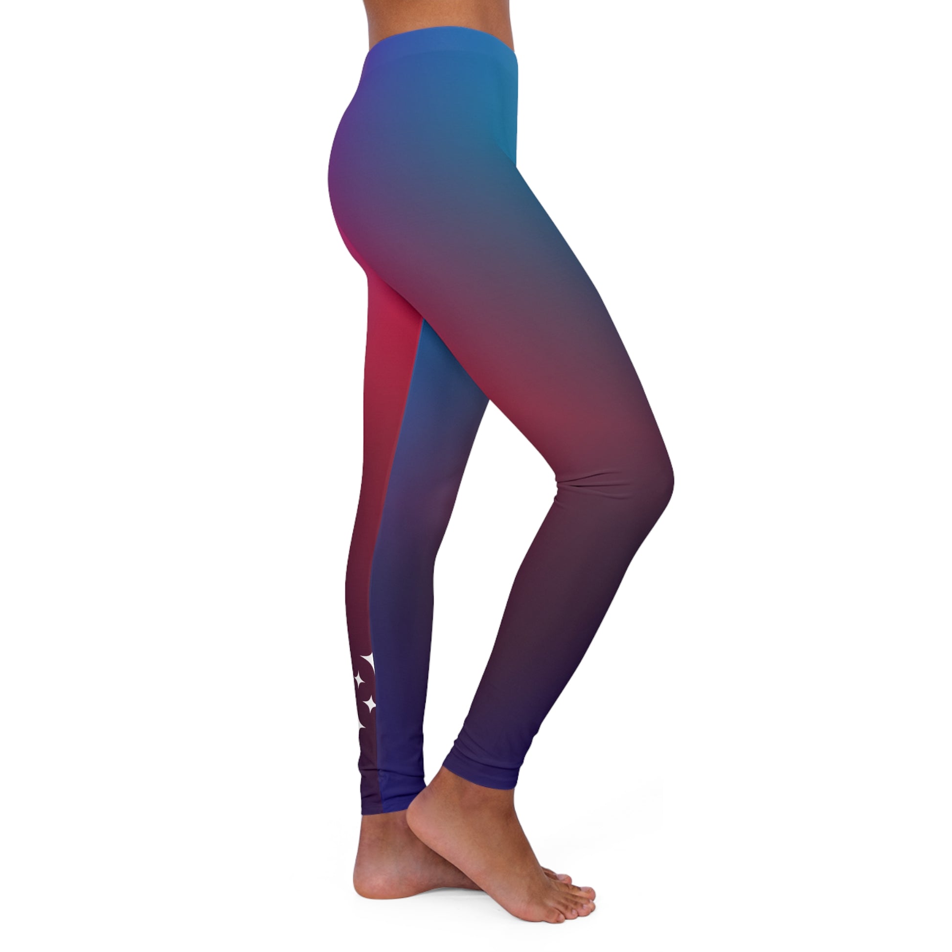 Spandex Leggings | Gradient - Ribooa