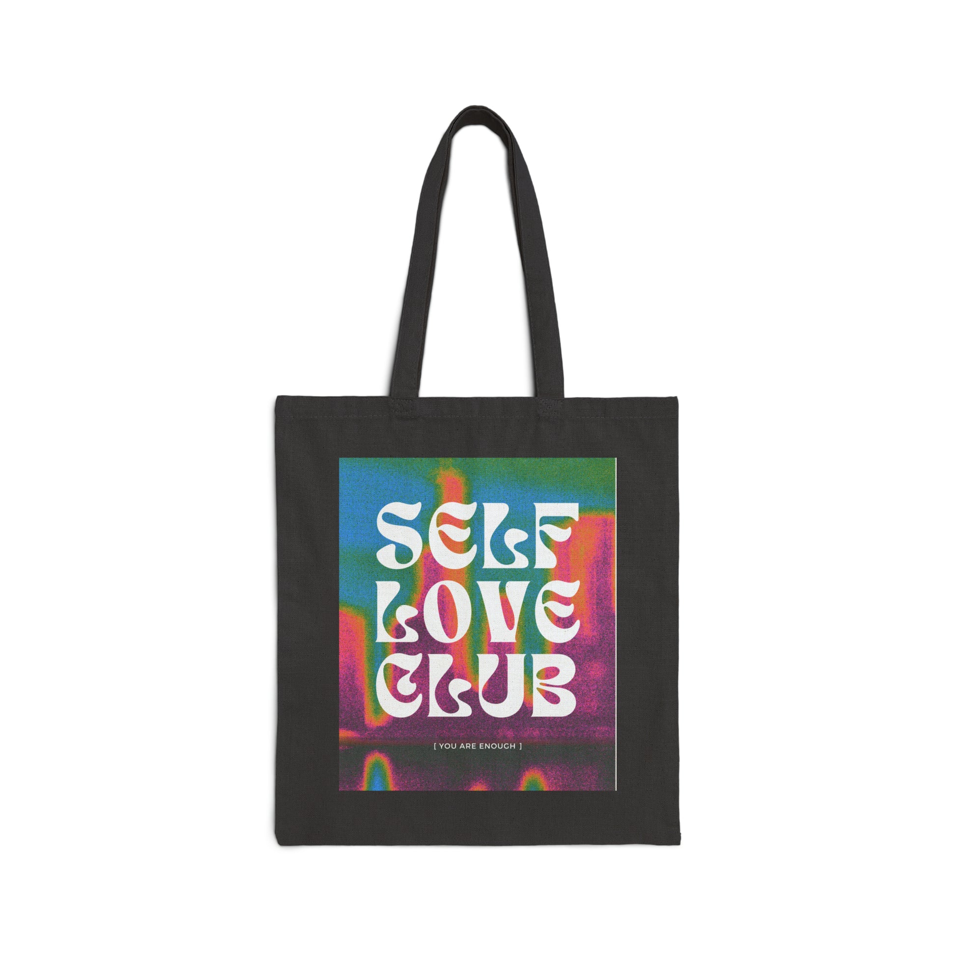 Cotton Canvas Tote Bag | Self Love Club - Ribooa