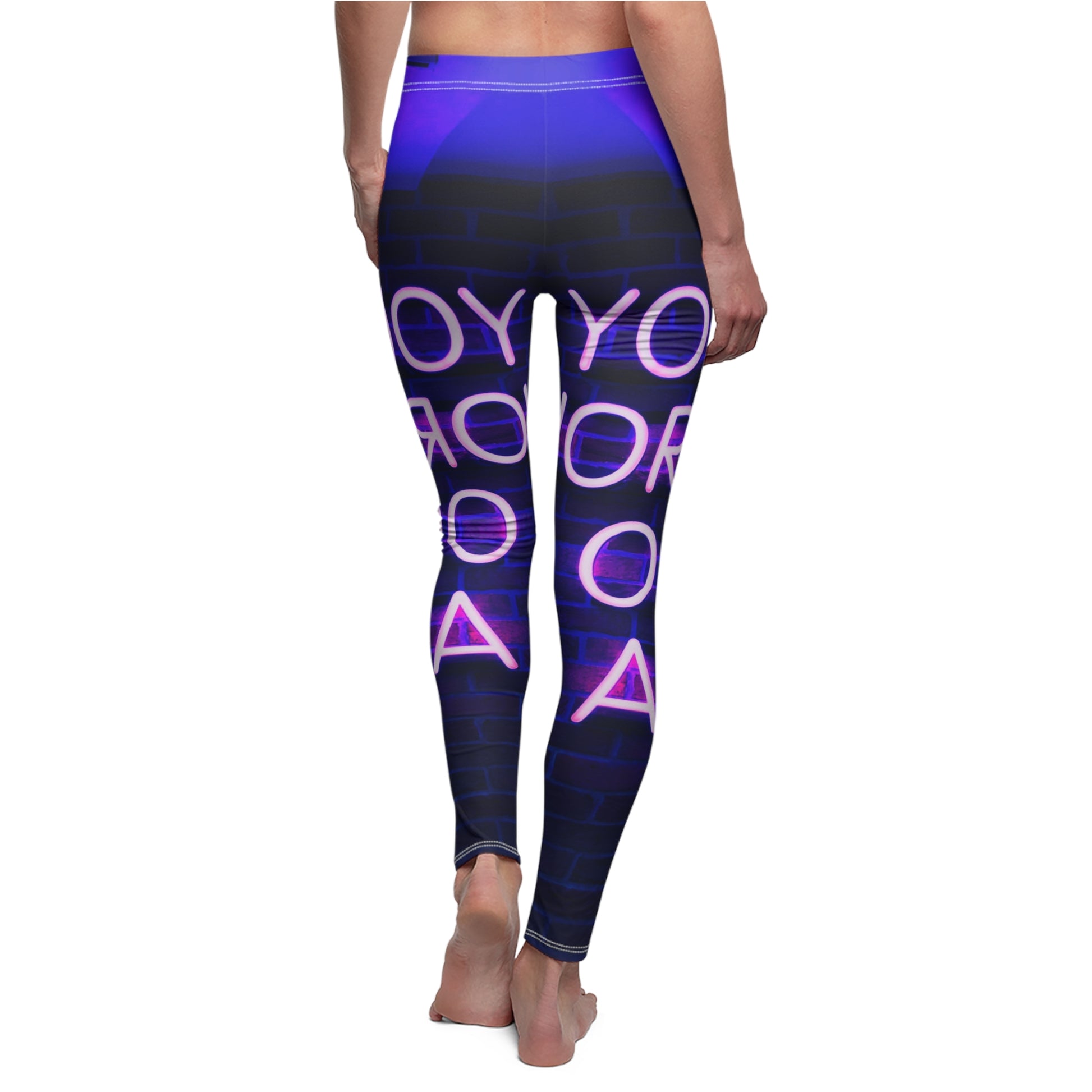 Casual Leggings | Neon Vibes - Ribooa