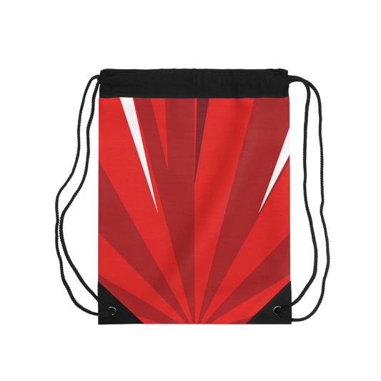 Drawstring Bag | Red Rays - Ribooa
