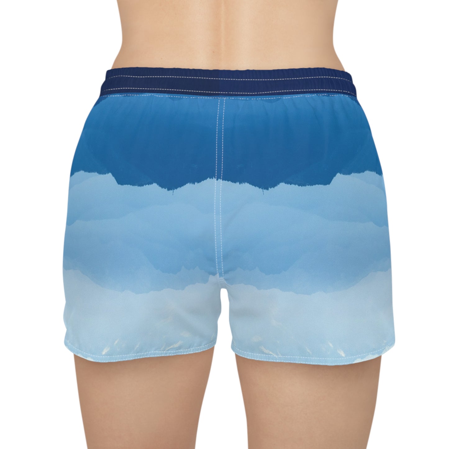 Casual Shorts | Landscape: Blue - Ribooa