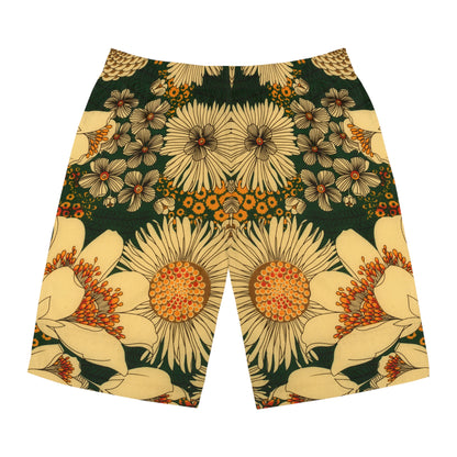 Board Shorts | Floral Vibe - Ribooa