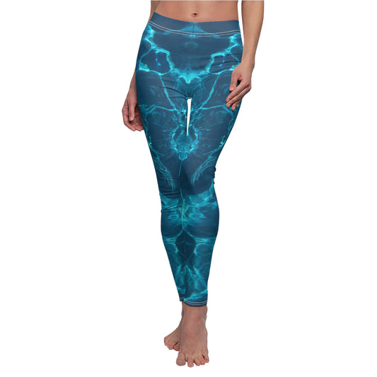 Casual Leggings | Water - Ribooa