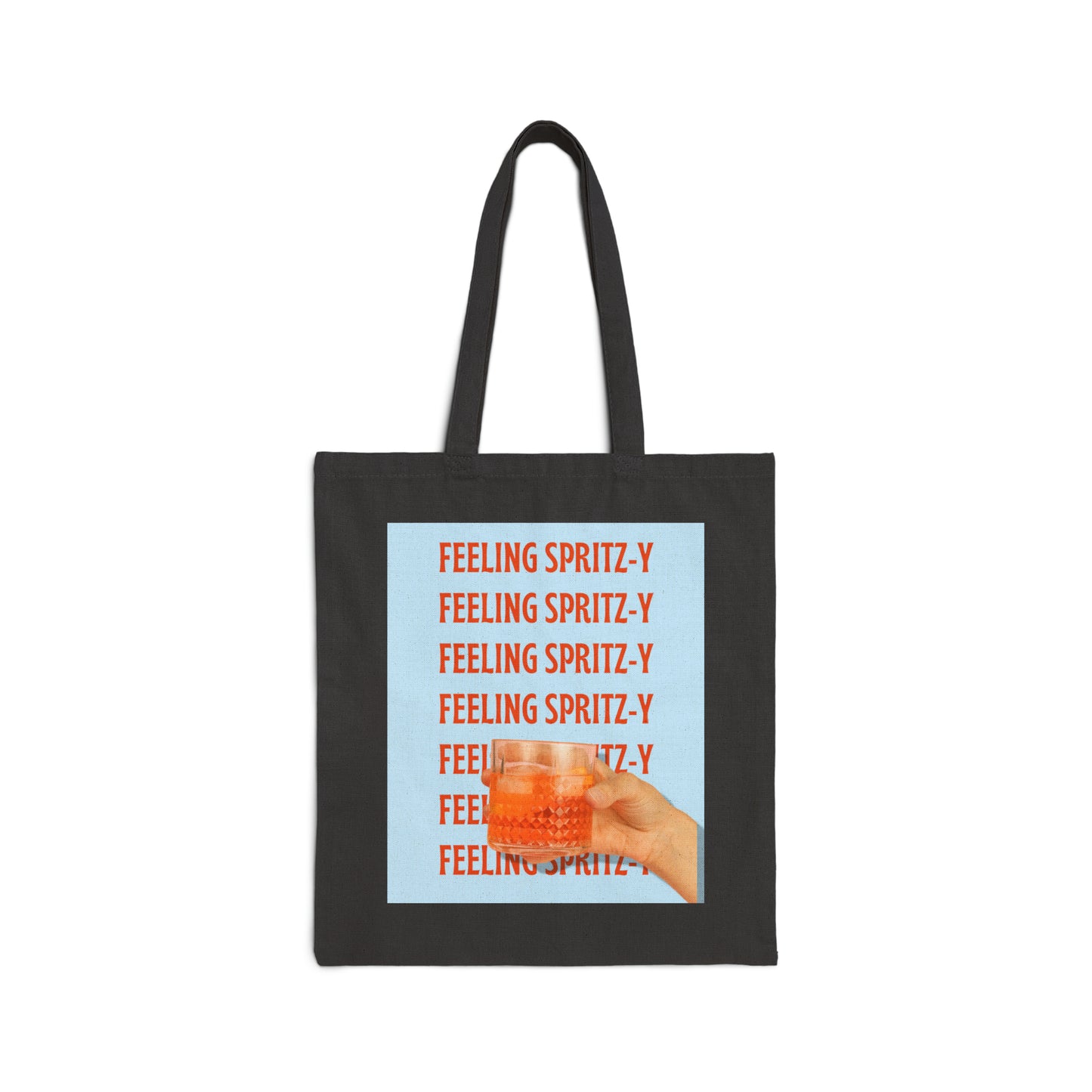 Cotton Canvas Tote Bag | Spritzy Feeling - Ribooa