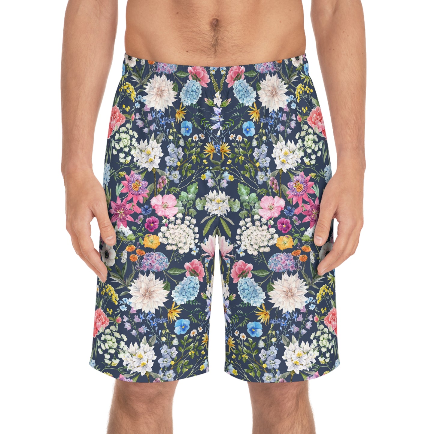 Board Shorts | Floral Vibe - Ribooa