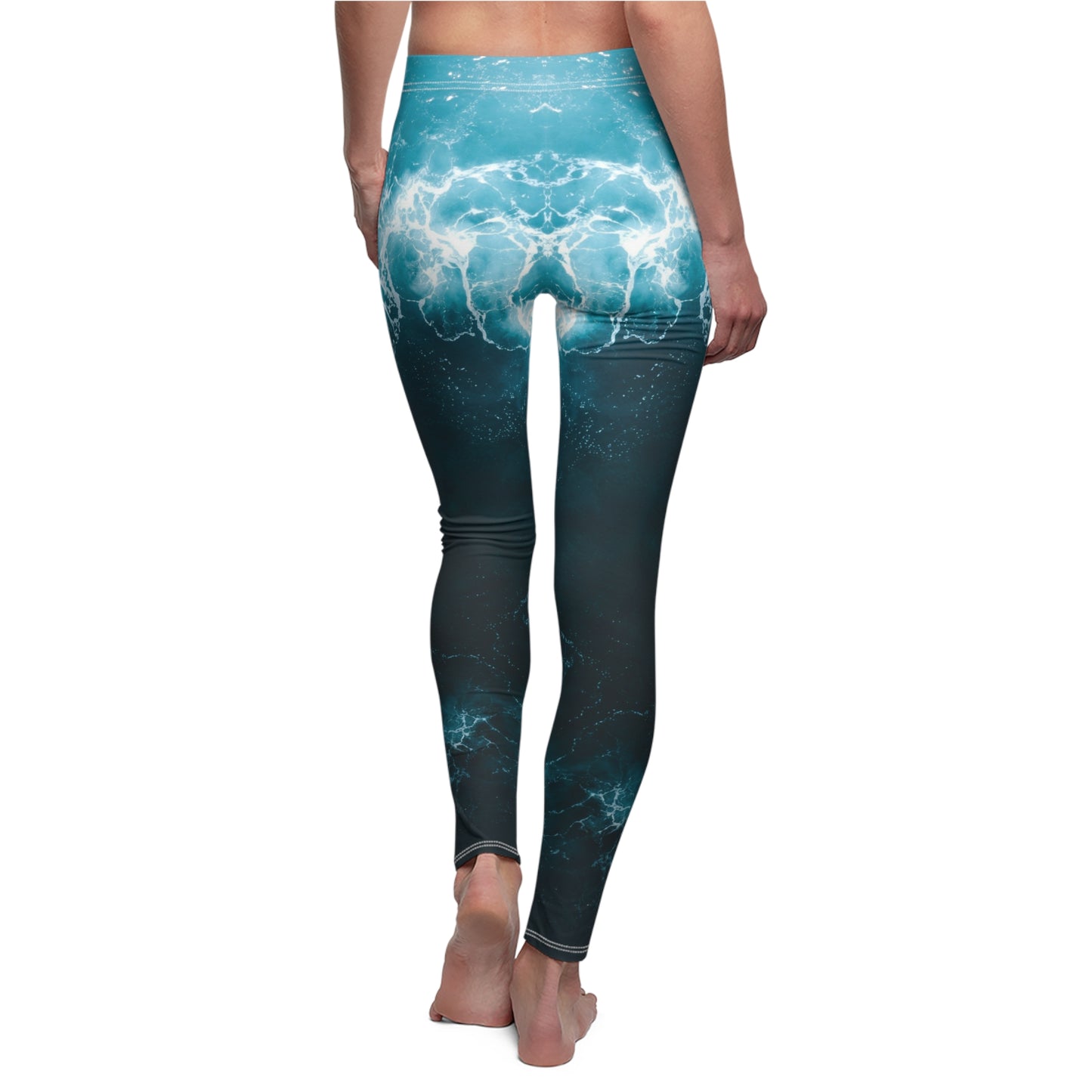 Casual Leggings | Water - Ribooa