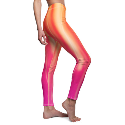 Casual Leggings | Neon Gradient - Ribooa