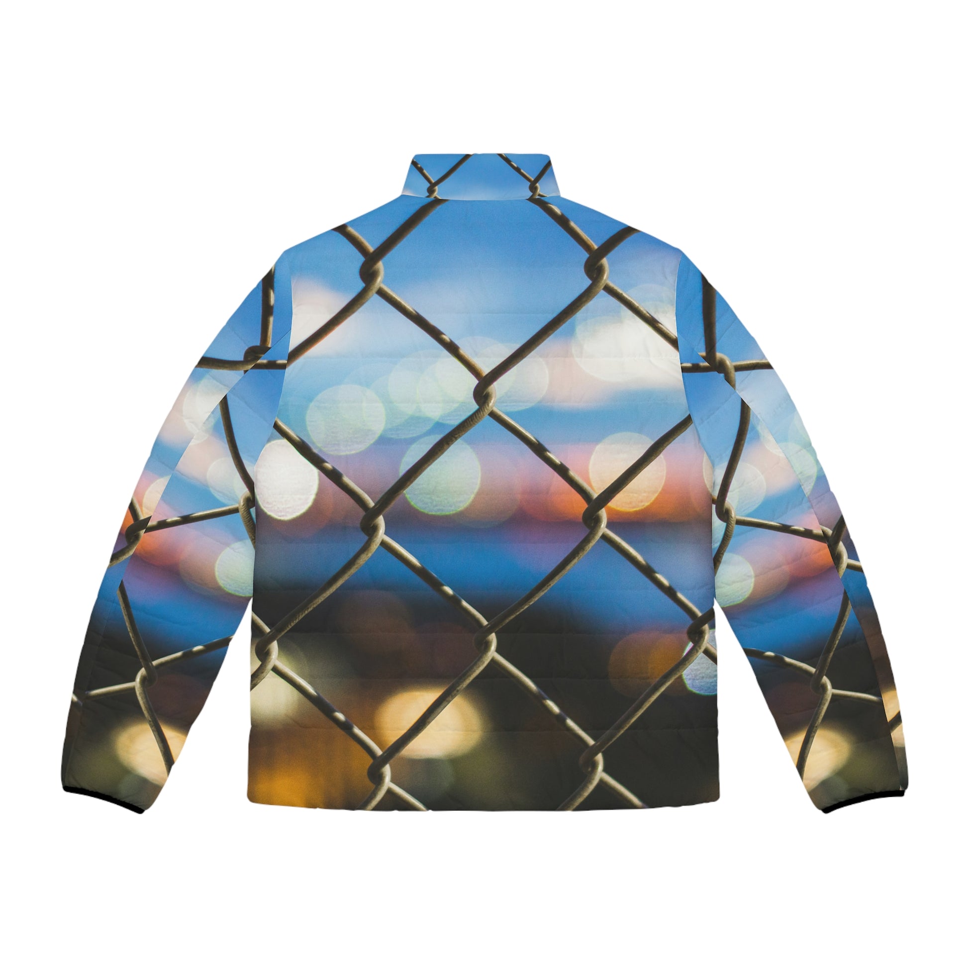 Puffer Jacket | Blue Wire