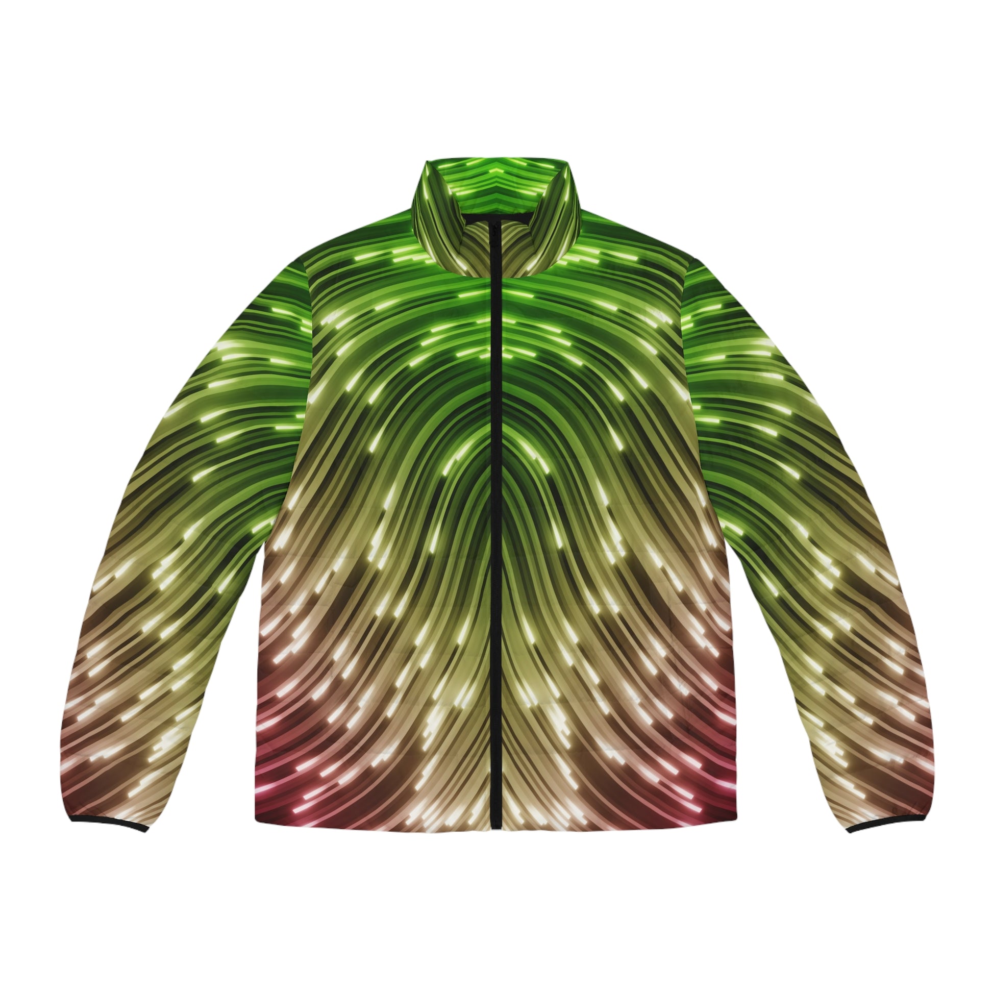 Puffer Jacket | Neon Flow