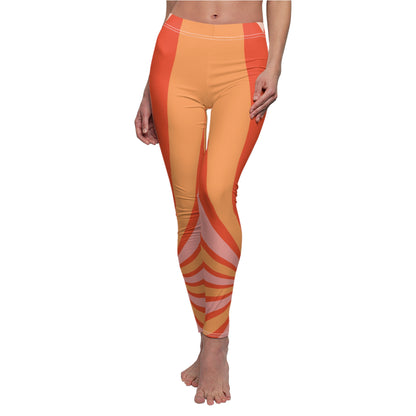 Casual Leggings | Retro Vibes - Ribooa