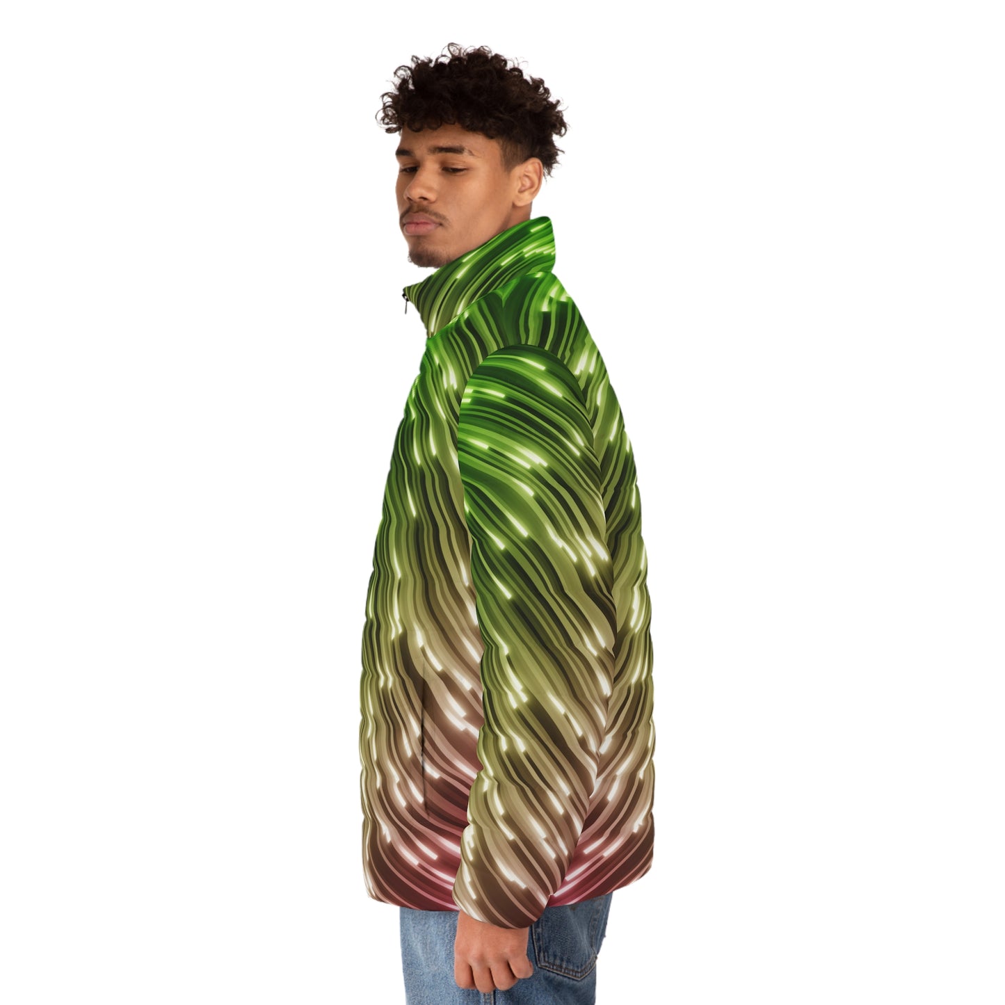 Puffer Jacket | Neon Flow