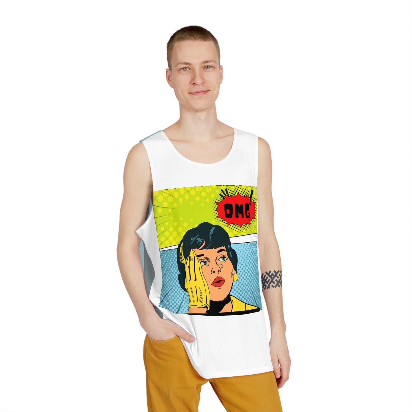 OMG Tank Top for Men - Ribooa