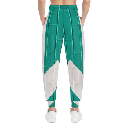 Athletic Joggers For Women | Green White Arrow