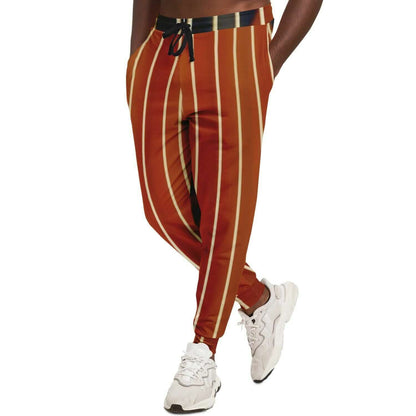 Red Stripes Track Pants For Men | HD Print