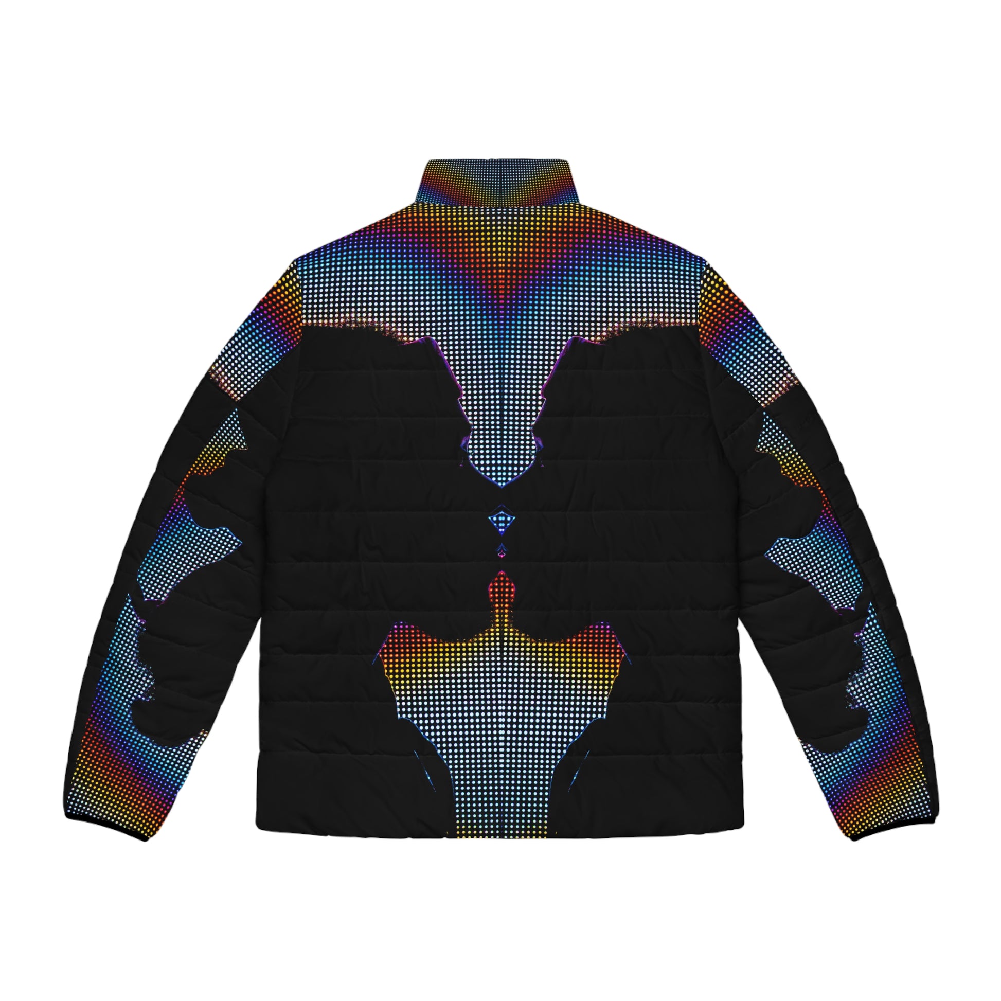 Puffer Jacket | Neon Art
